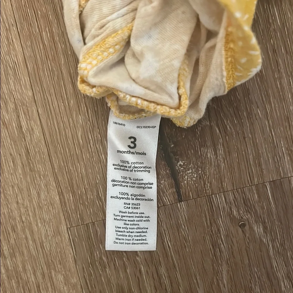 Carter's Sunny Floral Baby Bodysuit